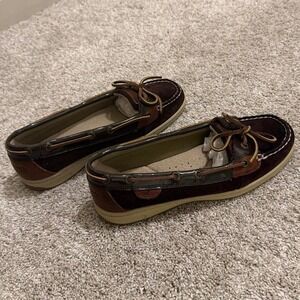 Sperry Leather Top-Sider Boat Shoes | Brown | 7M